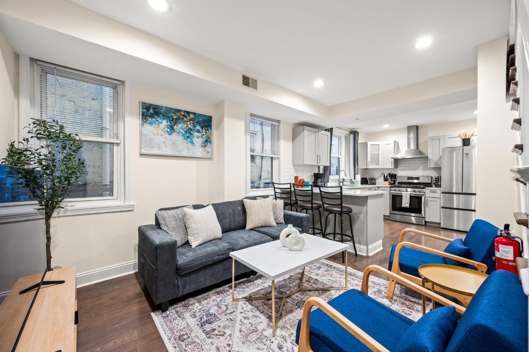 Apartment New! Spacious 3-bedroom In The Heart Of Philly *